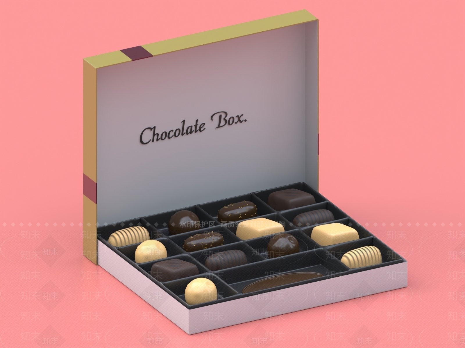 巧克力3D模型下载【ID:1153970063】