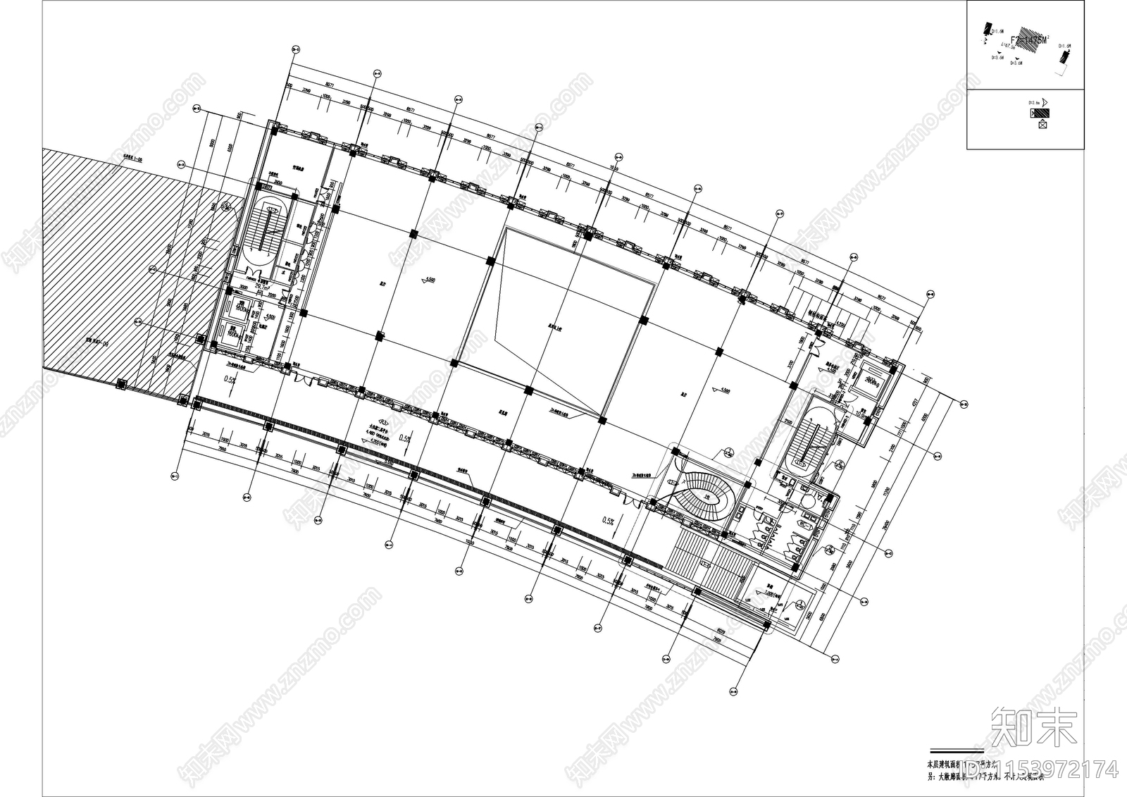 市科技馆建筑cad施工图下载【ID:1153972174】