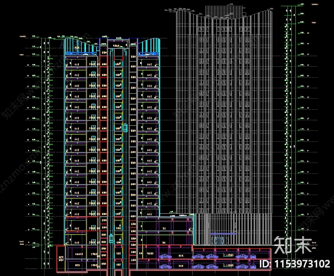 商业cad施工图下载【ID:1153973102】