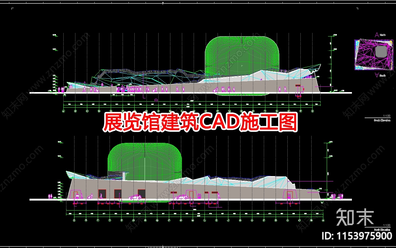 展台CAD图纸