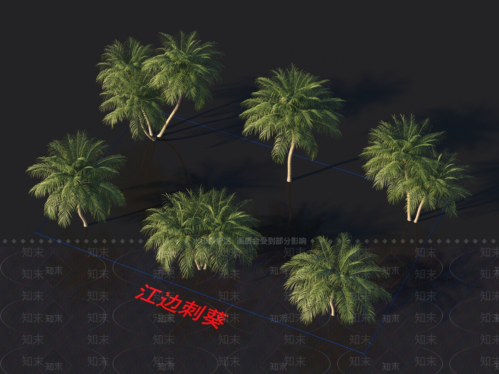 刺葵3D模型下载【ID:1153978644】