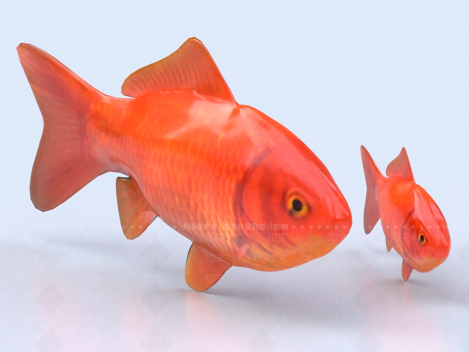 金鱼3D模型下载【ID:1153991817】