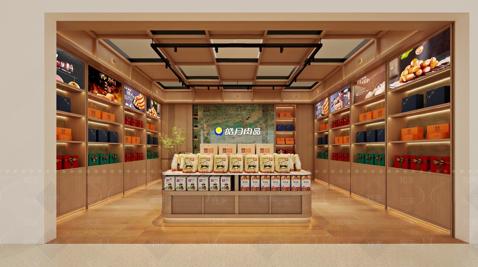 现代特产礼品店SU模型下载【ID:1153992657】