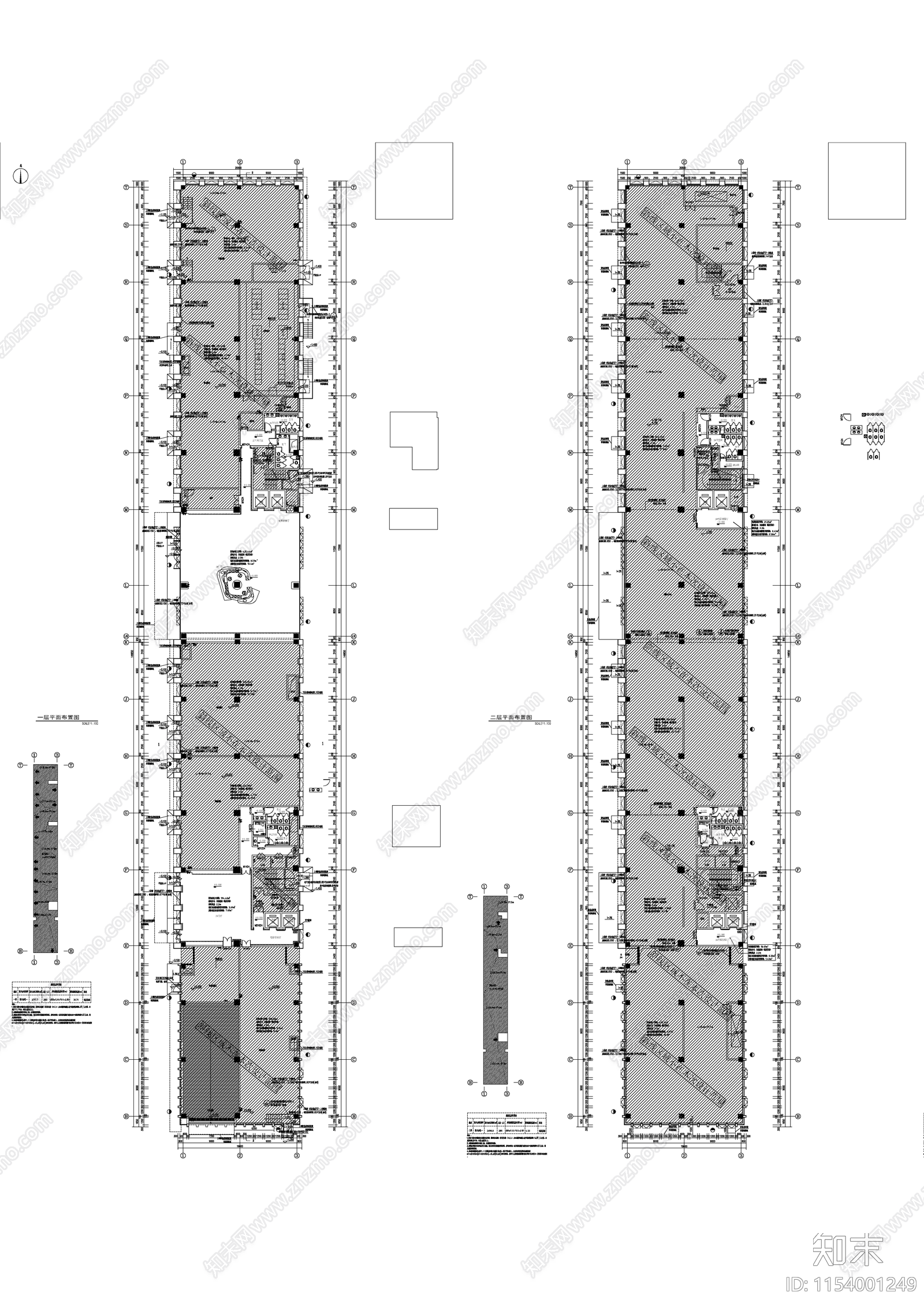 共富智慧物流产业园室内cad施工图下载【ID:1154001249】