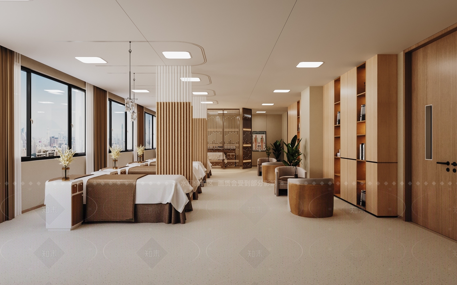 新中式医院3D模型下载【ID:1154025399】