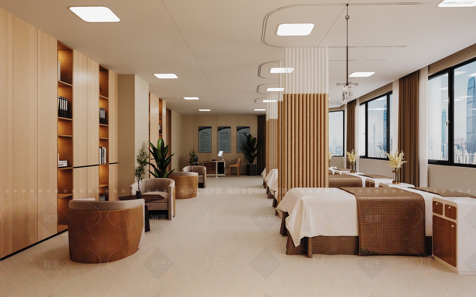 新中式医院3D模型下载【ID:1154025399】