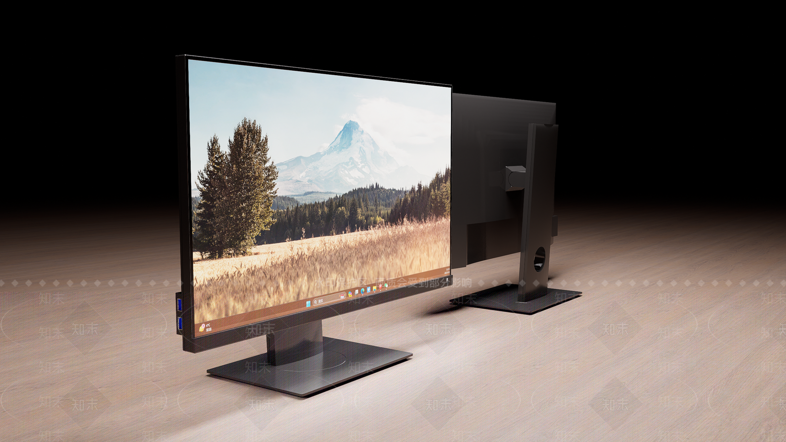 DELL戴尔24寸显示器SU模型下载【ID:1154031900】