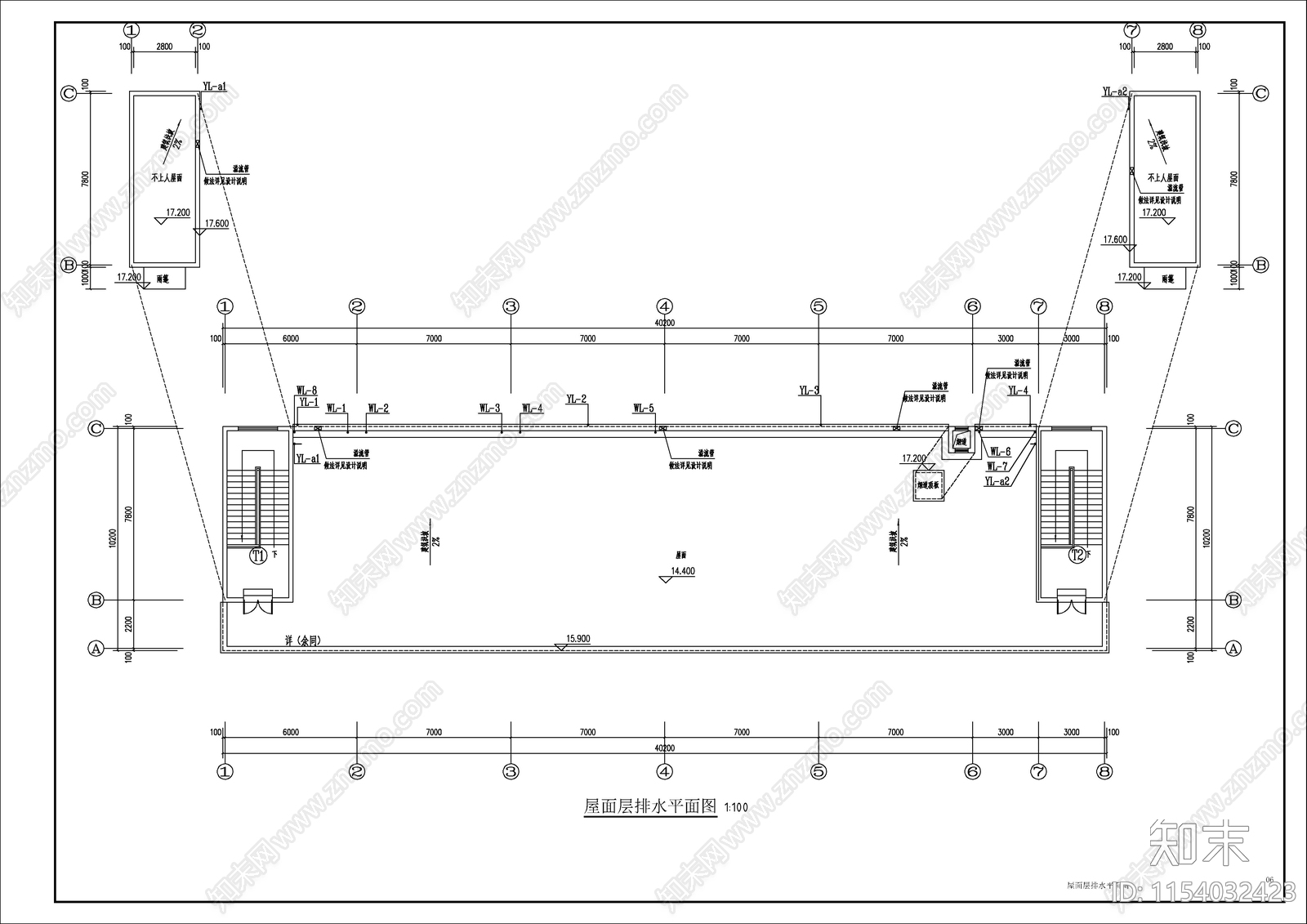 塘龙小学附设幼儿园给排水施工图下载【ID:1154032423】