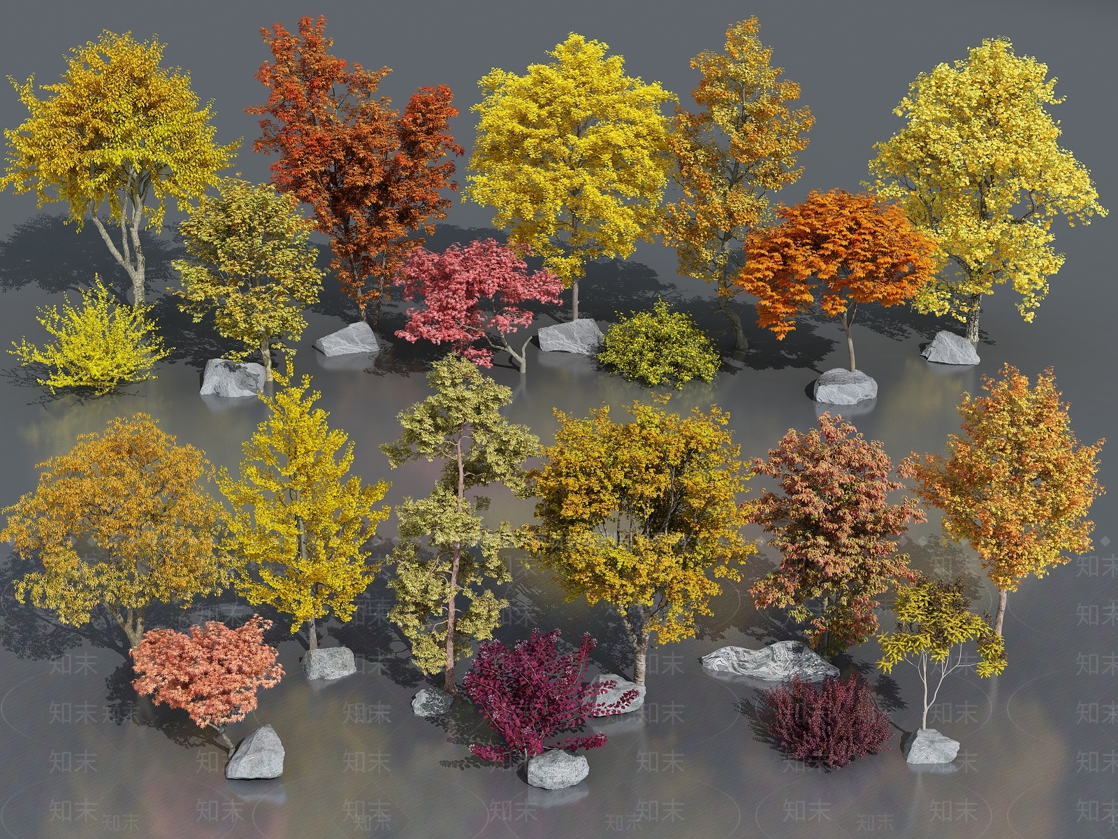乔木3D模型下载【ID:1154034225】