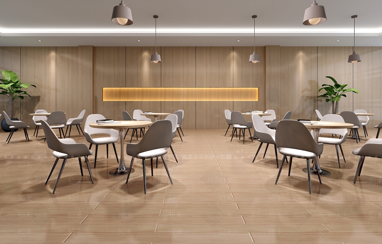 现代咖啡厅3D模型下载【ID:1214314921】