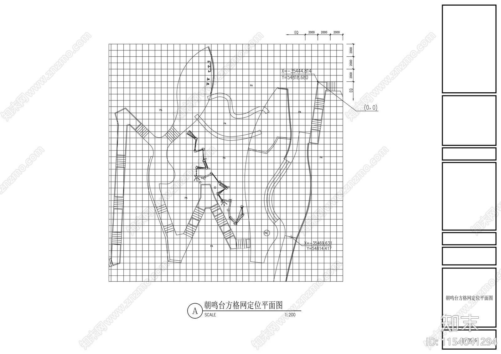 森林公园儿童乐园cad施工图下载【ID:1154041294】