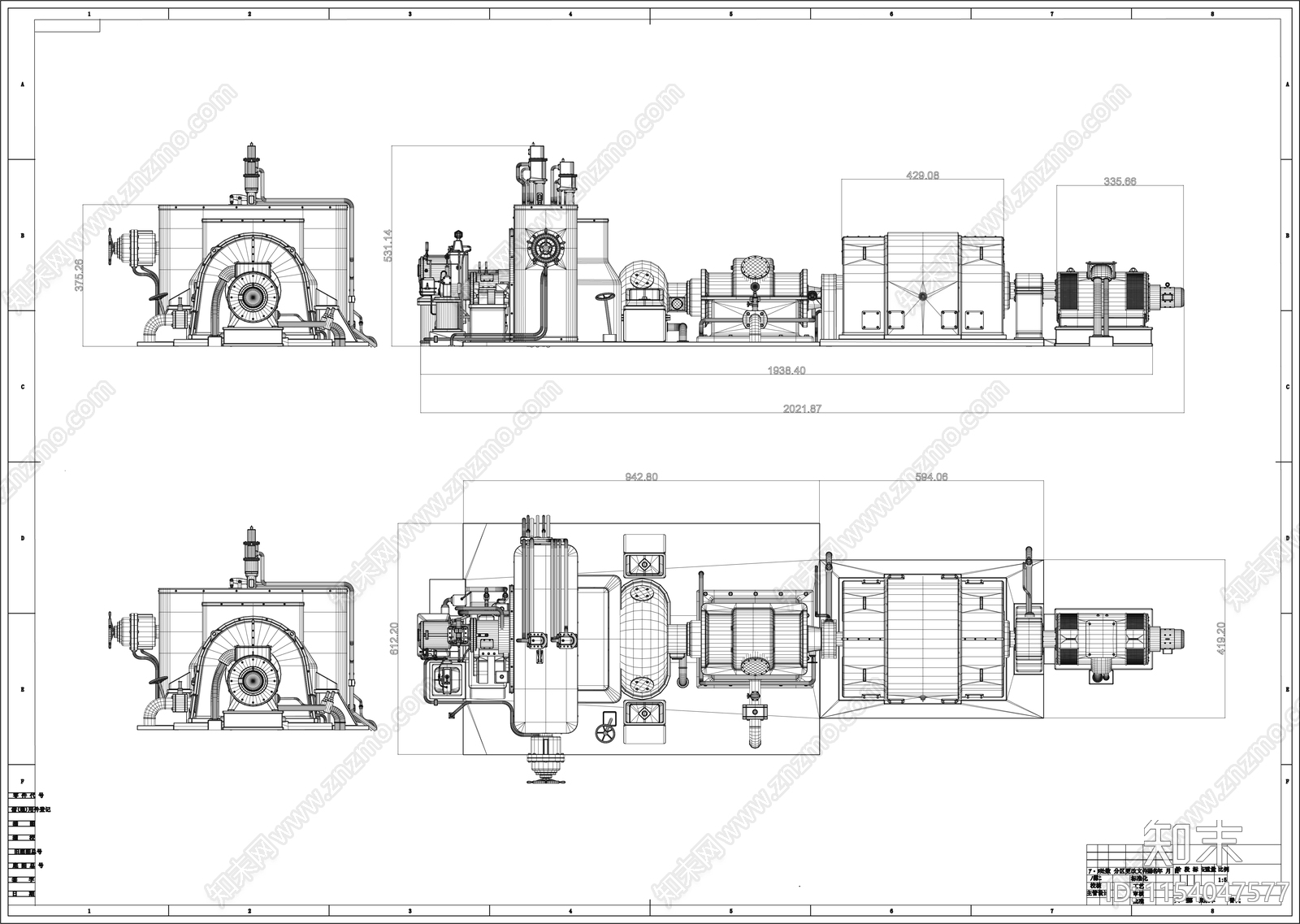 工业设施电机制作图施工图下载【ID:1154047577】