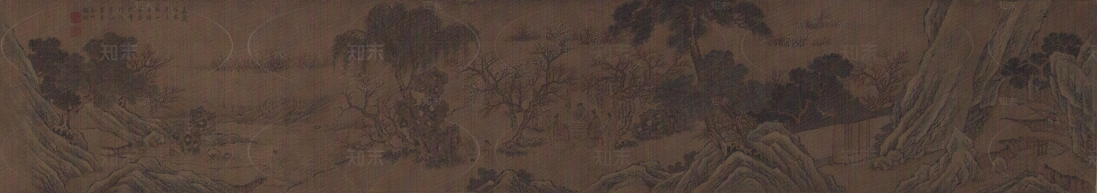 中式装饰画闽游图贴图下载【ID:1154050099】