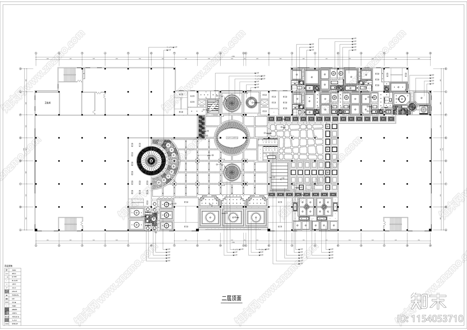 11580㎡汤泉cad施工图下载【ID:1154053710】