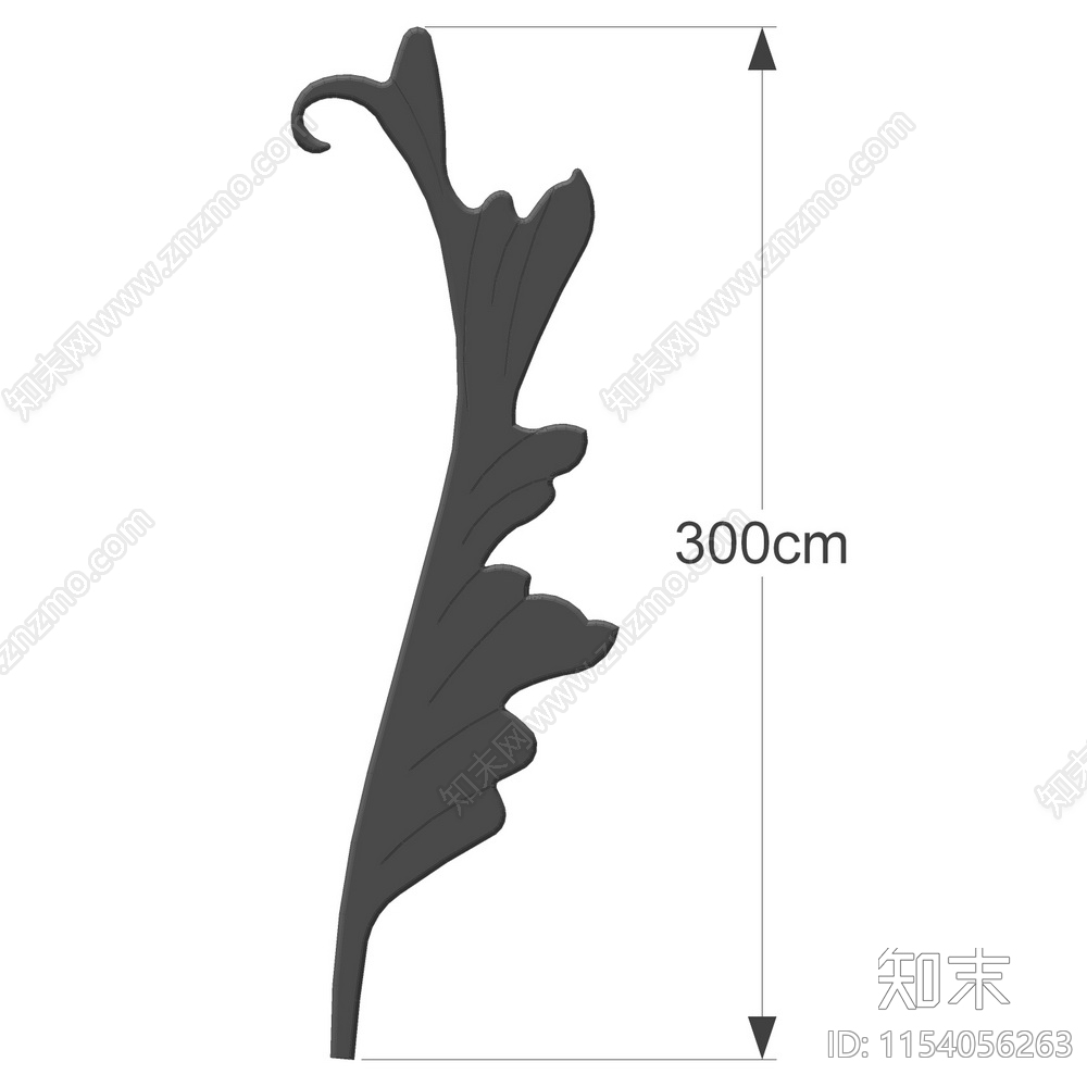 现代铁艺构件SU模型下载【ID:1154056263】