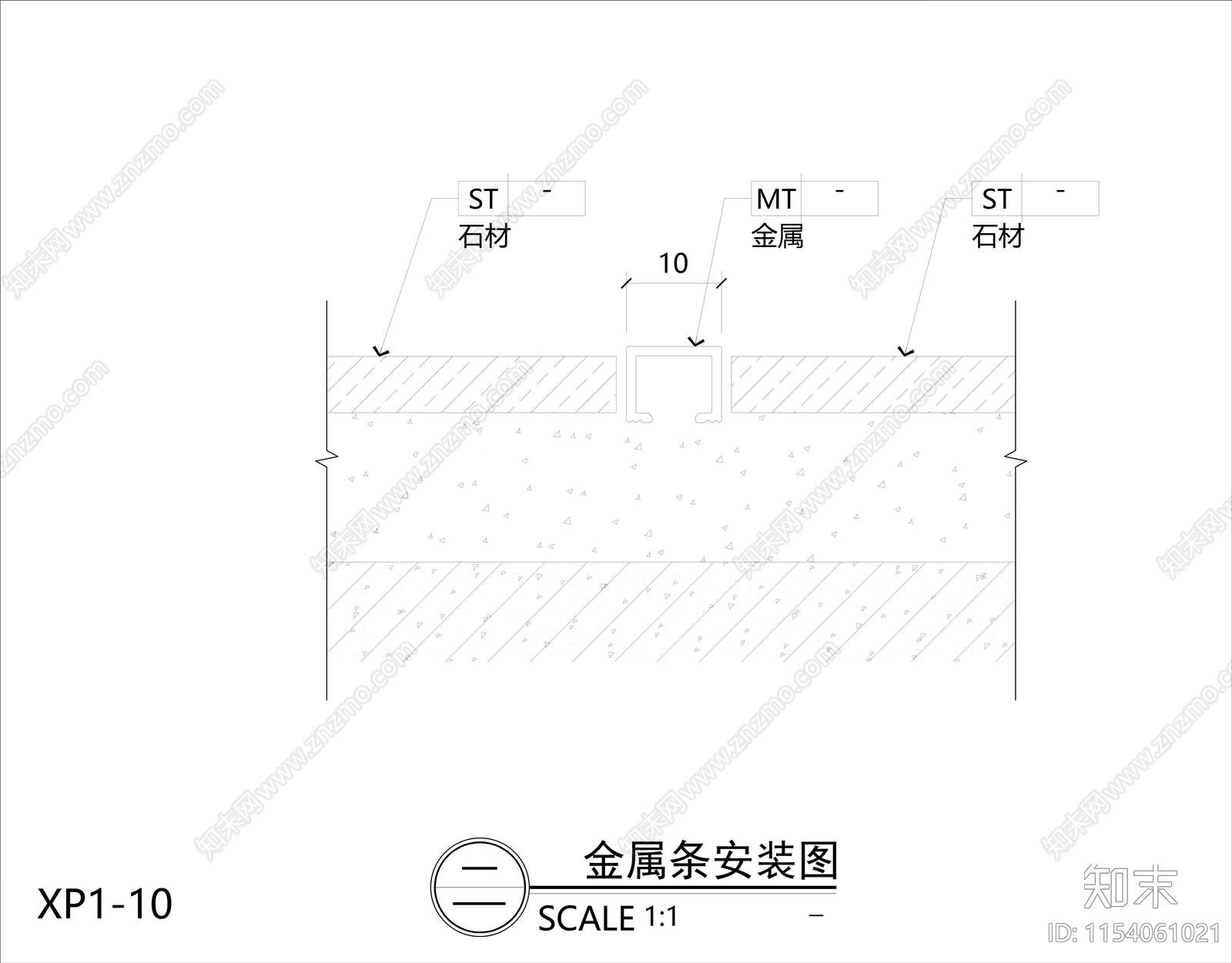 同平面收口工艺节点施工图下载【ID:1154061021】
