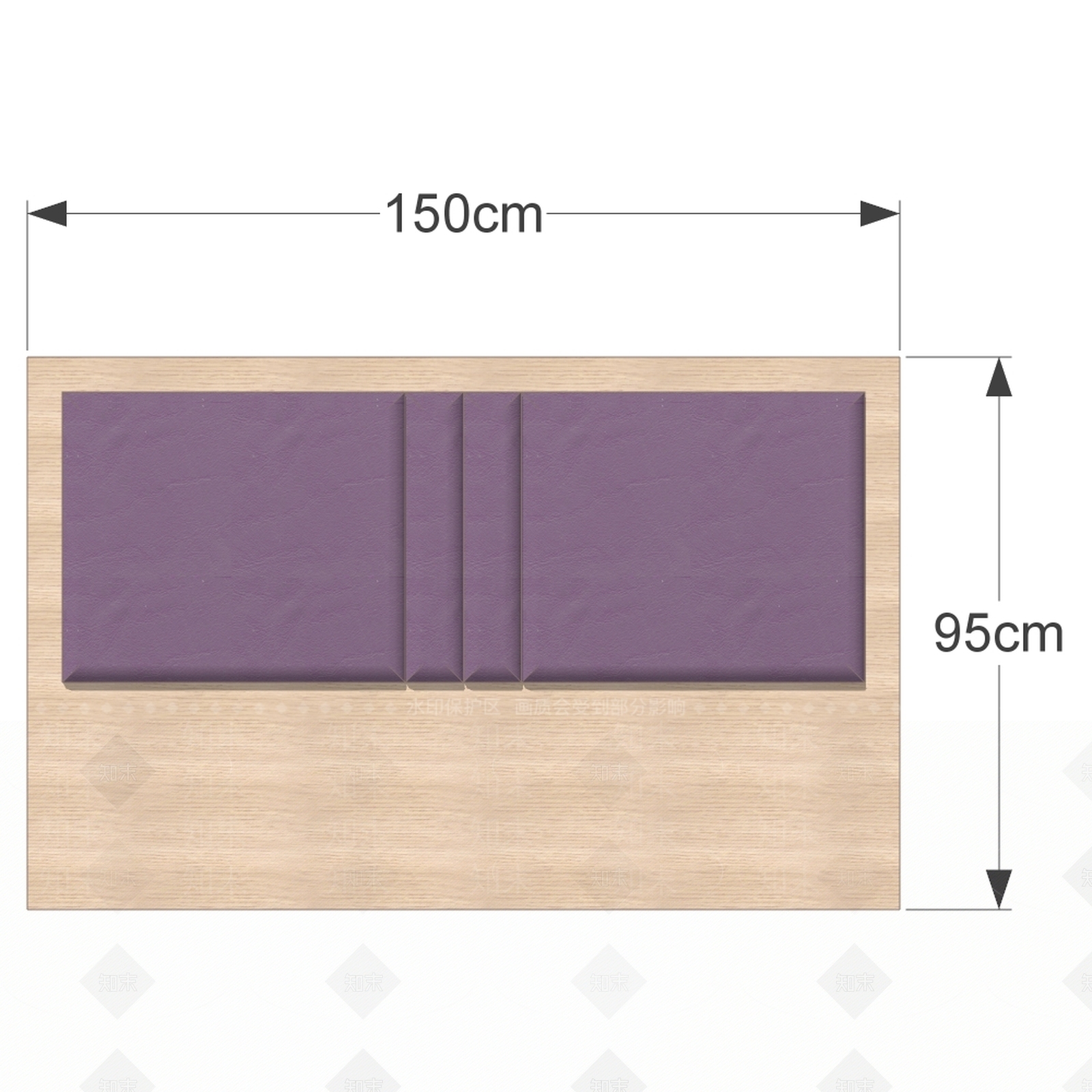 现代床品SU模型下载【ID:1154076785】