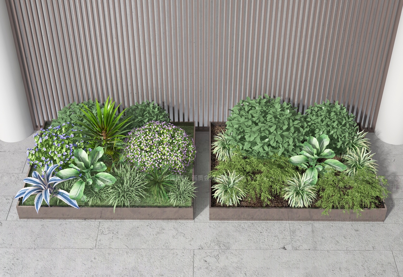 植物堆3D模型下载【ID:1154088531】