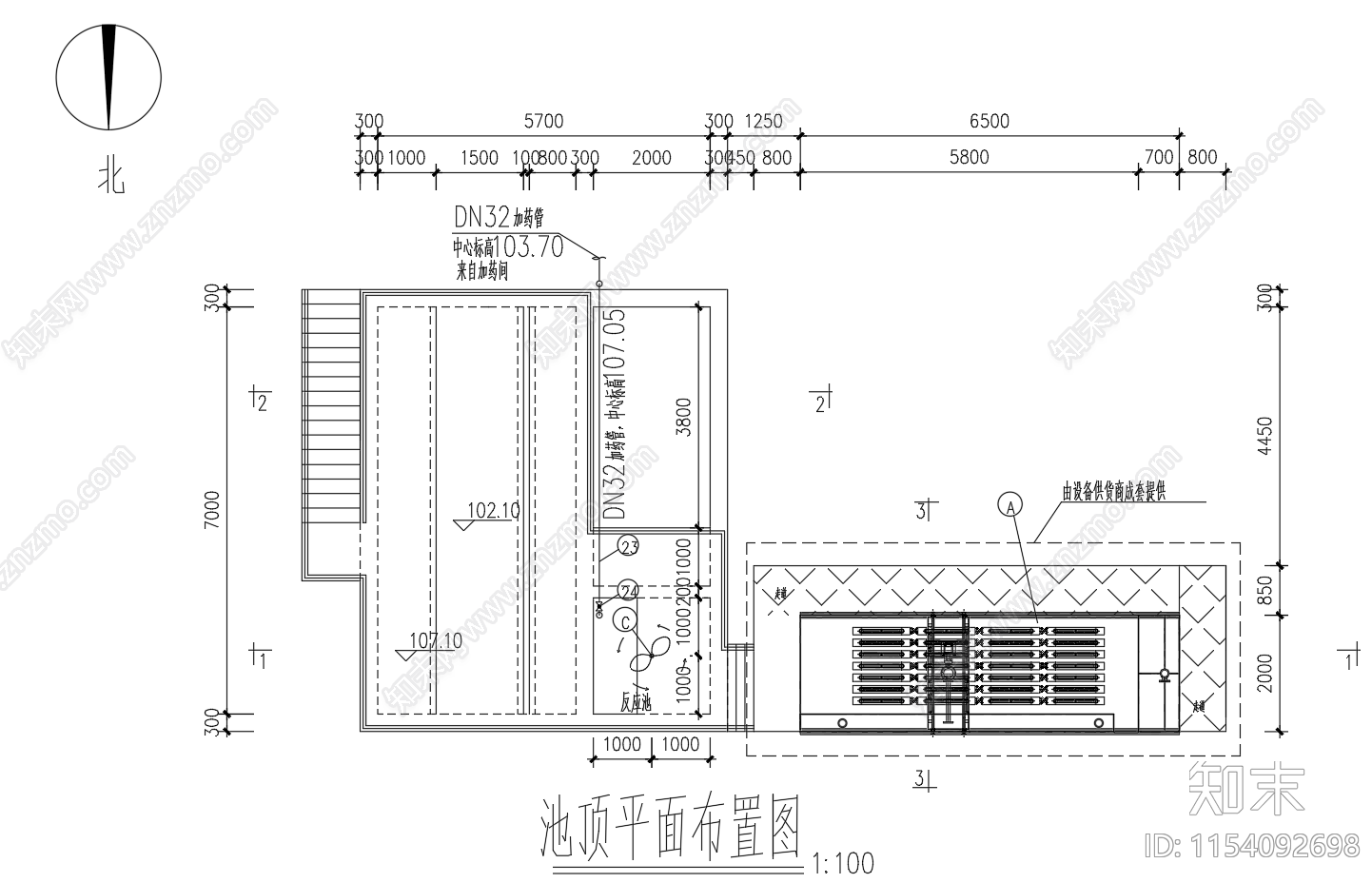 二级cad施工图下载【ID:1154092698】