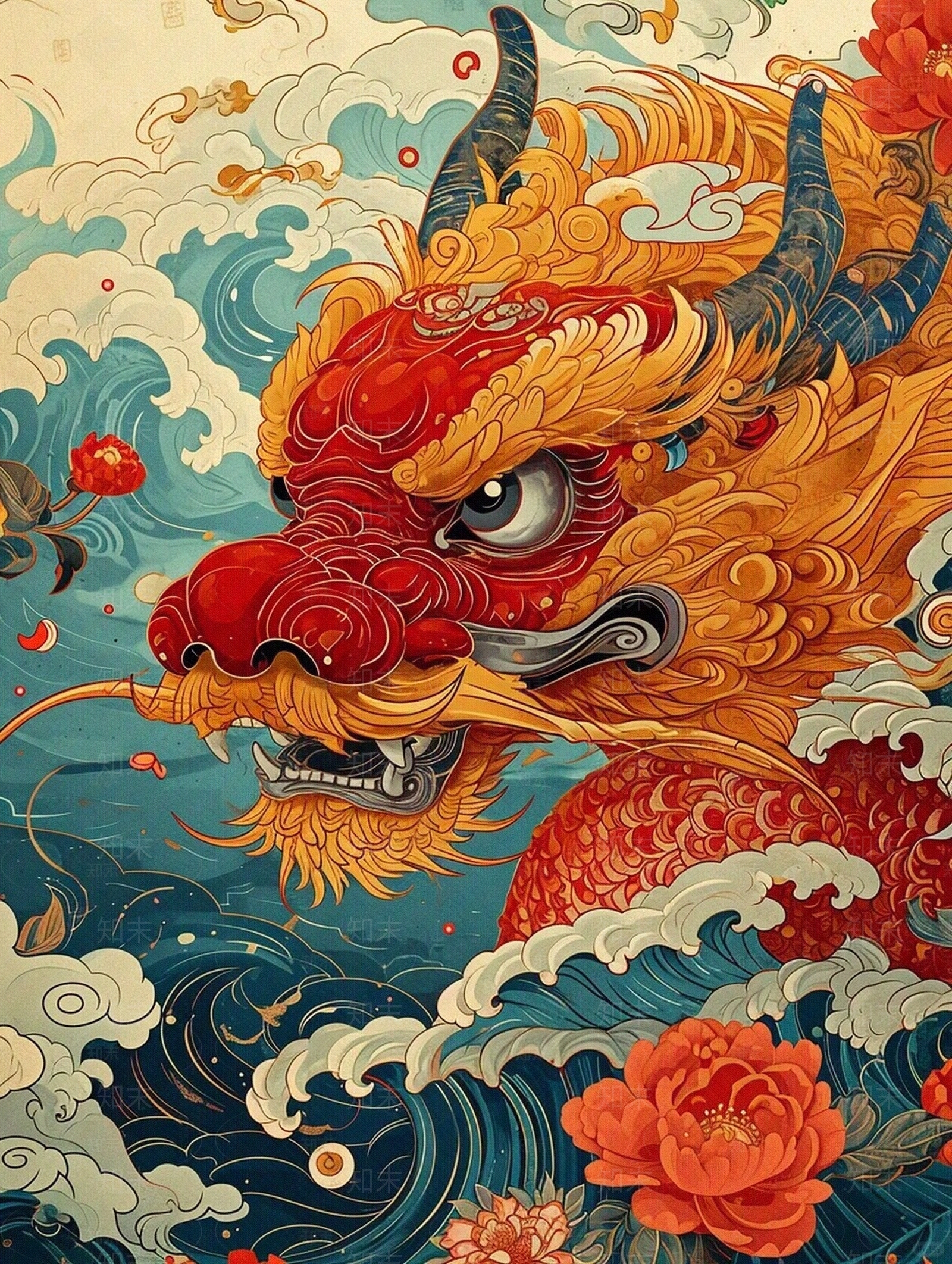 壁画高清贴图材质