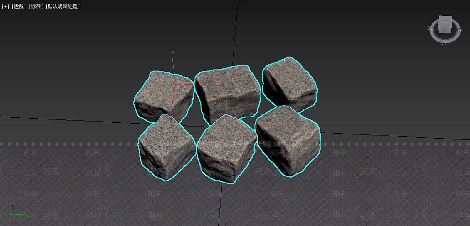 现代景观石3D模型下载【ID:1154115630】