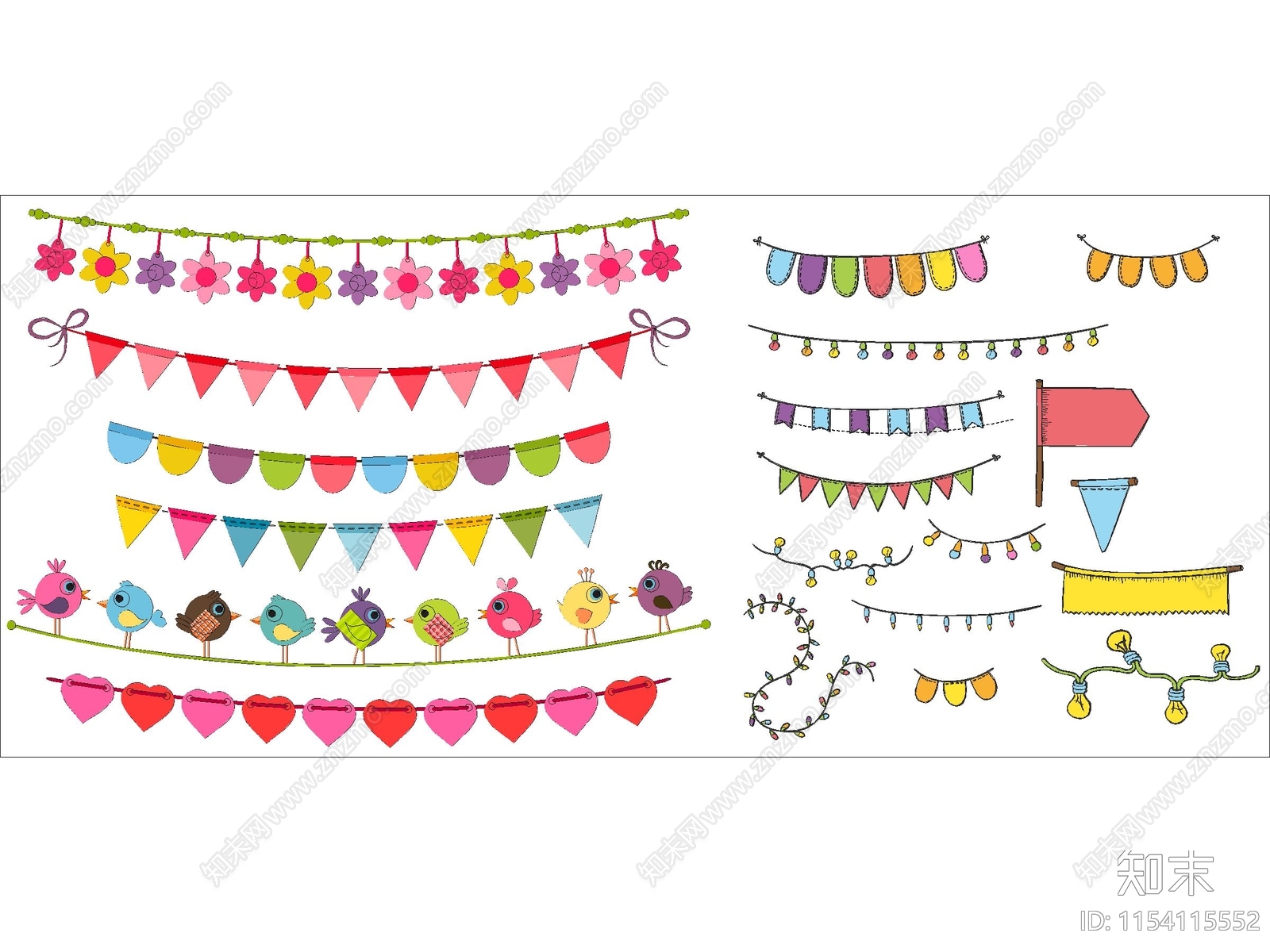 露营灯彩旗拉花三角旗吊旗施工图下载【ID:1154115552】