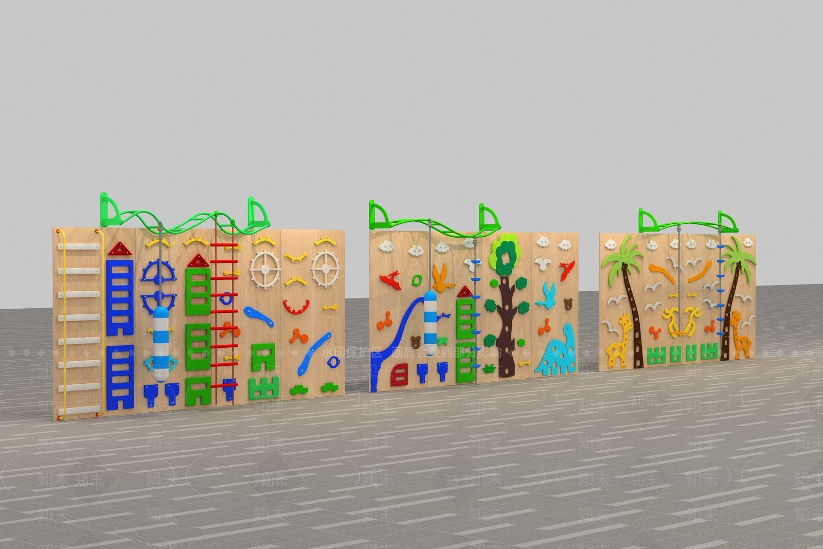 儿童器材3D模型下载【ID:1154119548】