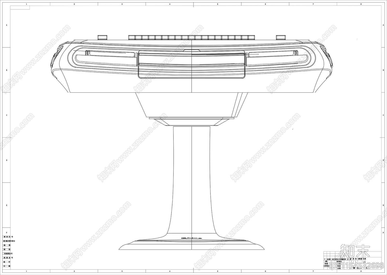 麻将机线稿图设计施工图下载【ID:1154532698】