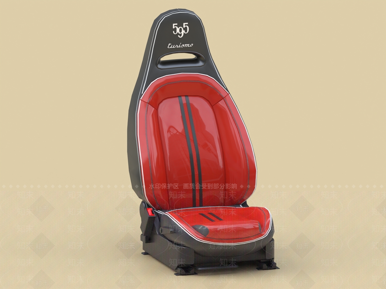 现代汽车座椅3D模型下载【ID:1154170930】