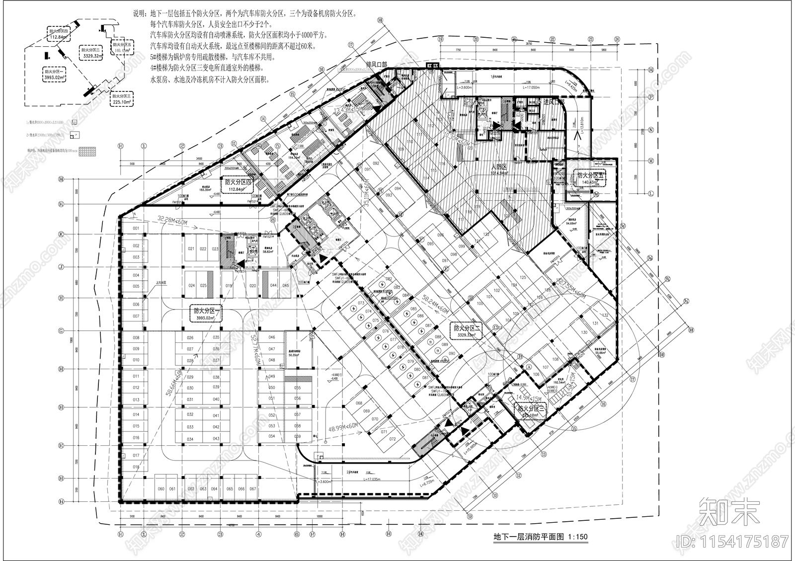 壹创商务中心建设项目cad施工图下载【ID:1154175187】