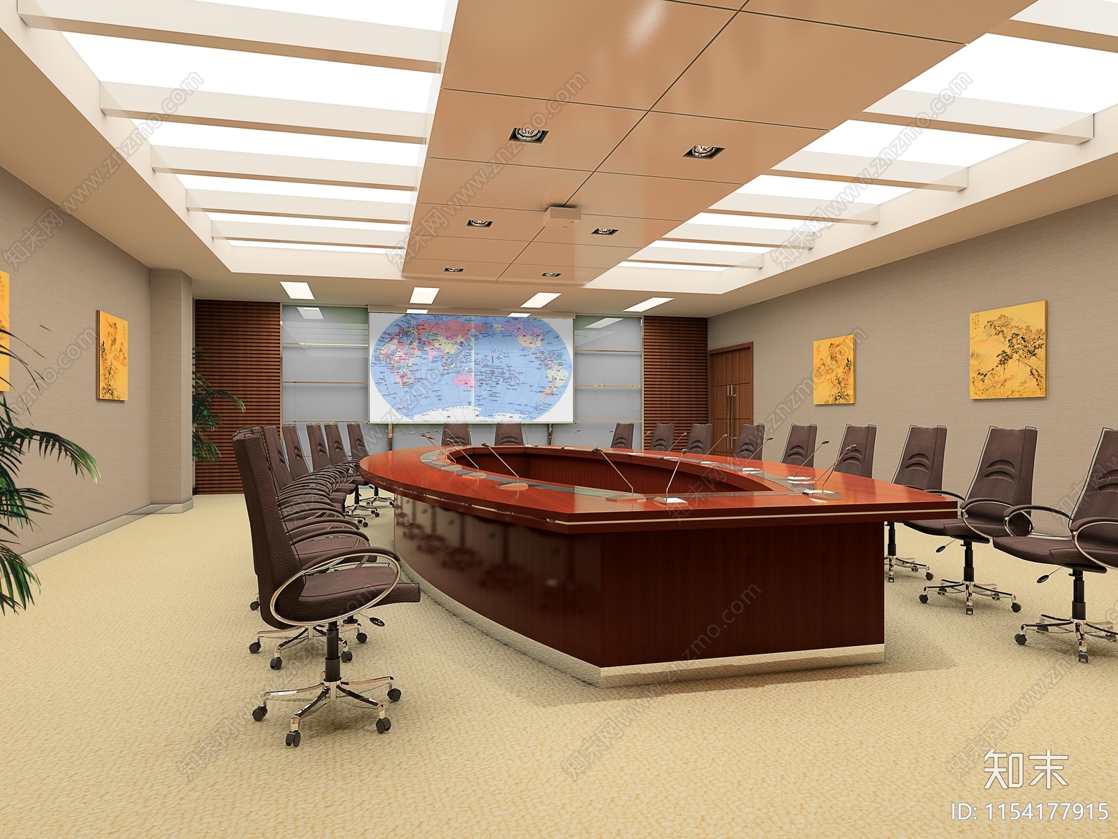 独立综合办公楼室内cad施工图下载【ID:1154177915】