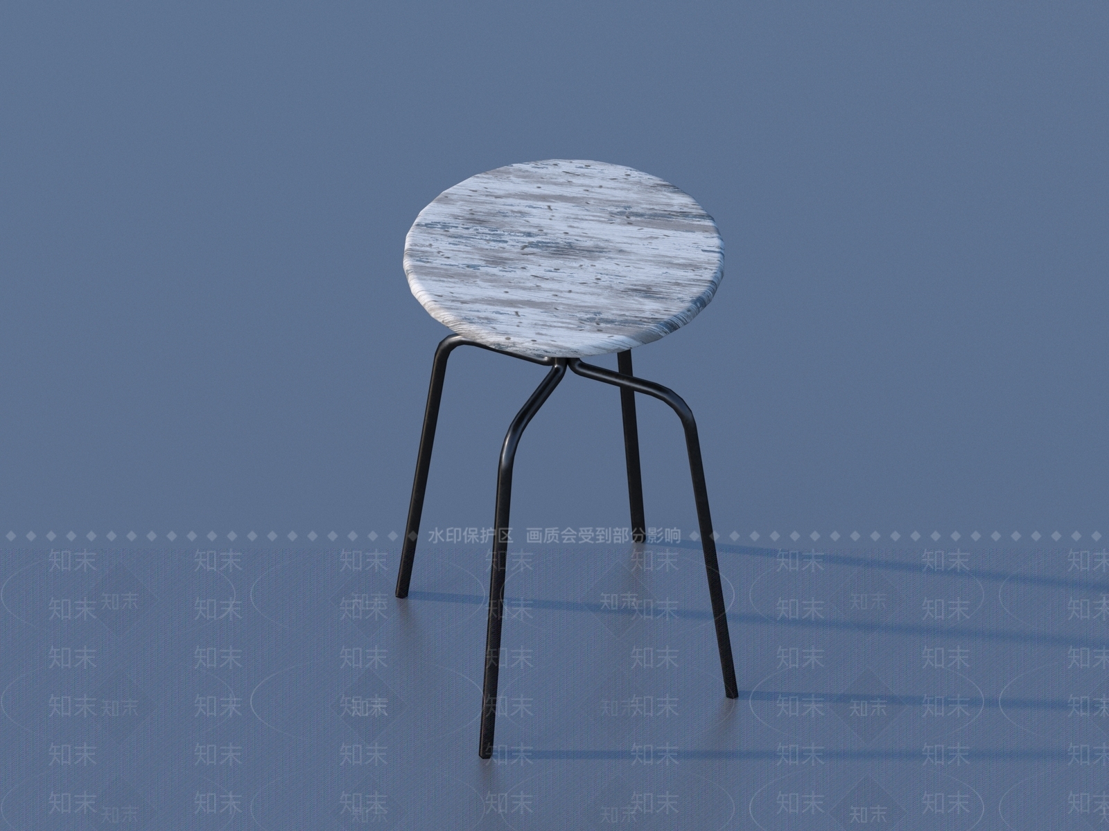 现代吧凳3D模型下载【ID:1154184945】