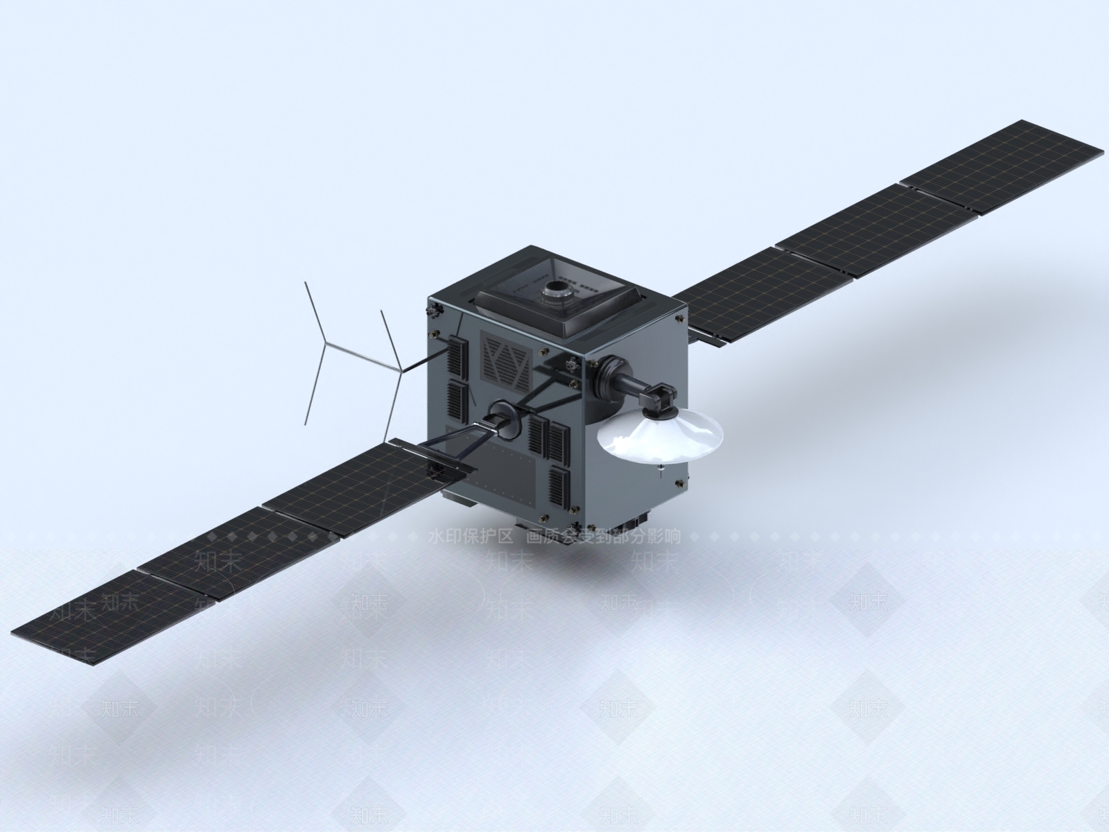 卫星3D模型下载【ID:1154214156】