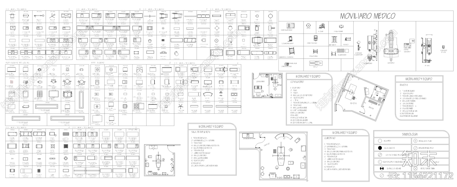 2024医院家具施工图下载【ID:1154221172】