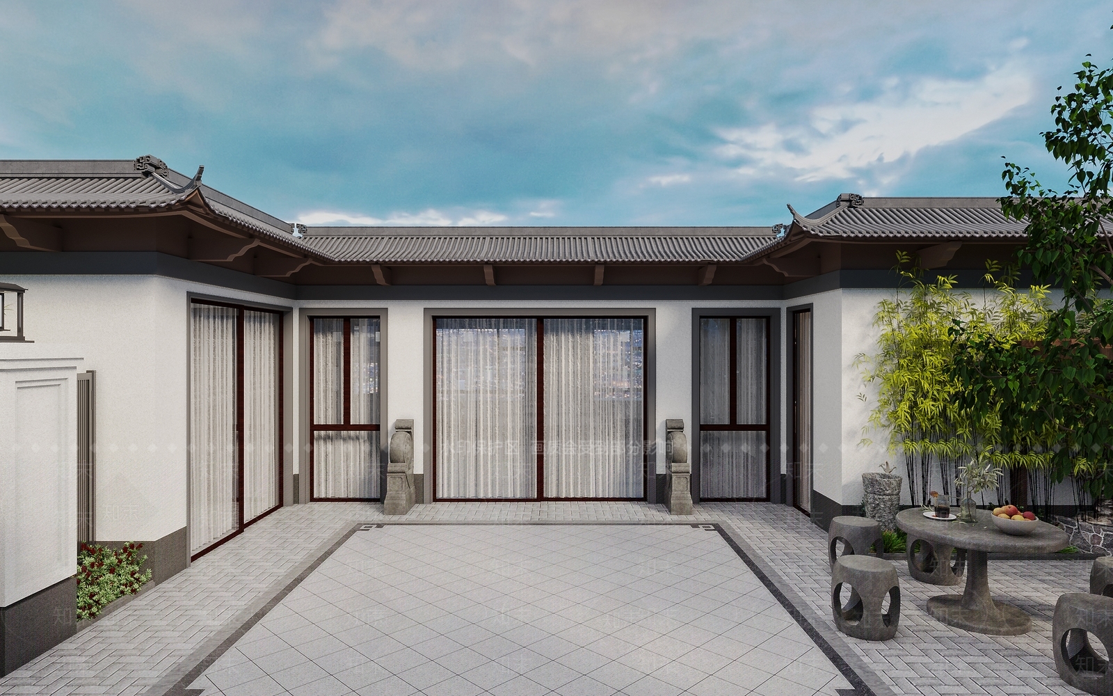 中式3D模型下载【ID:1154226414】