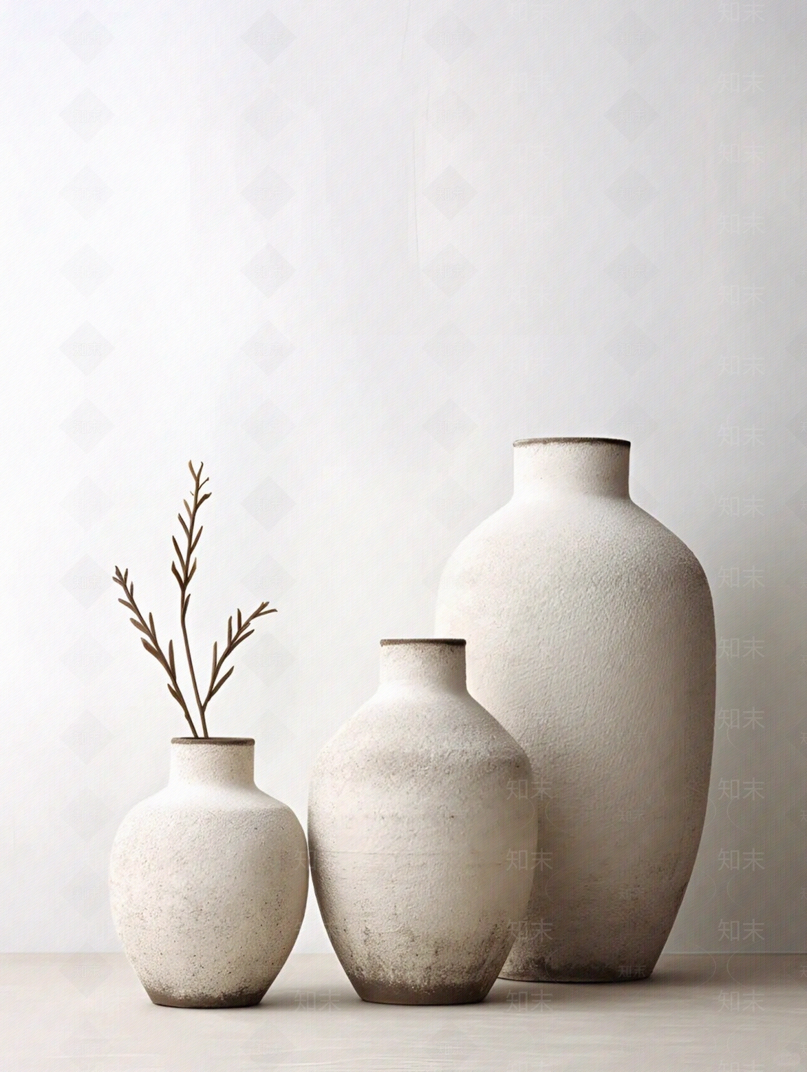 侘寂花瓶装饰画贴图下载【ID:1154243765】