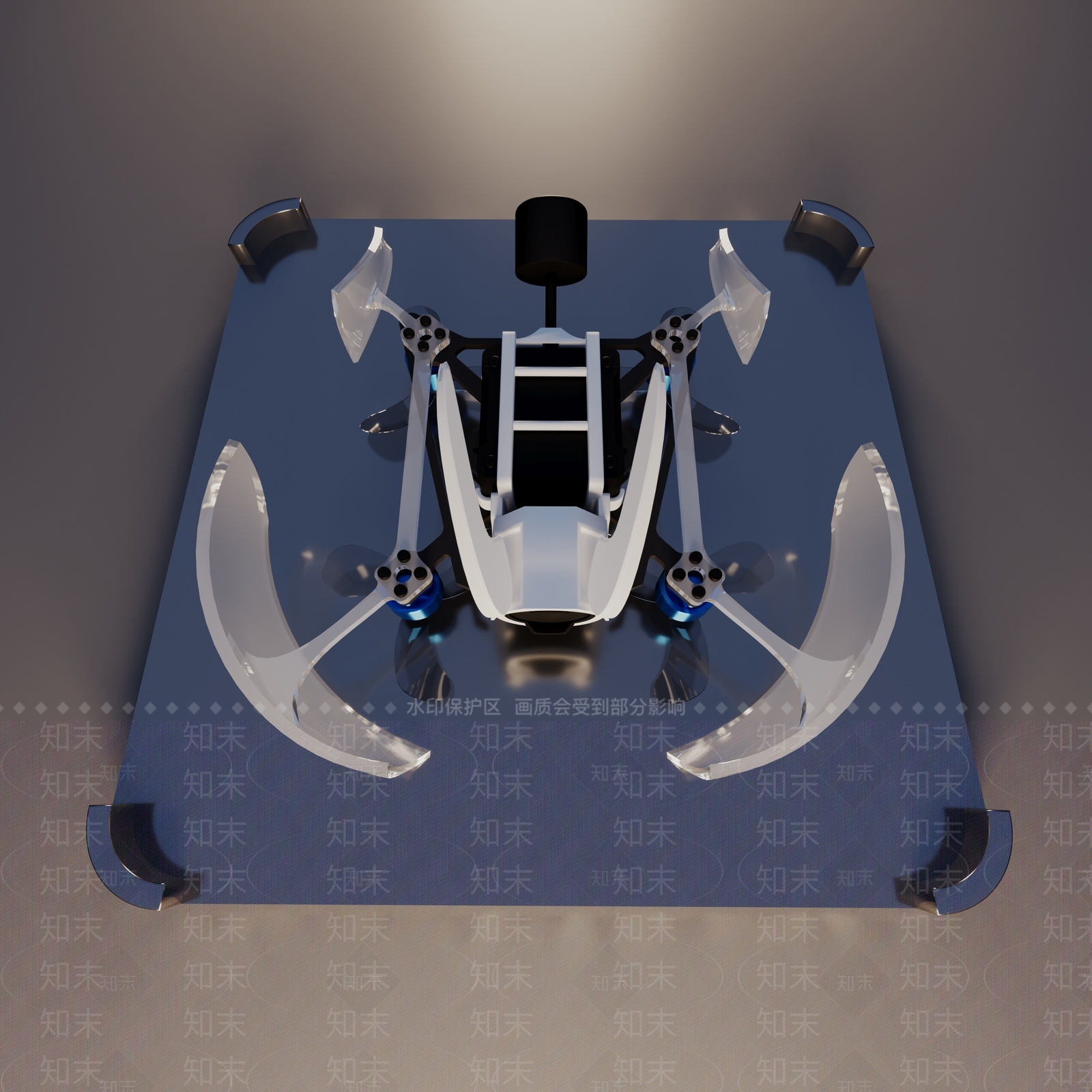 现代无人机3D模型下载【ID:1154249013】