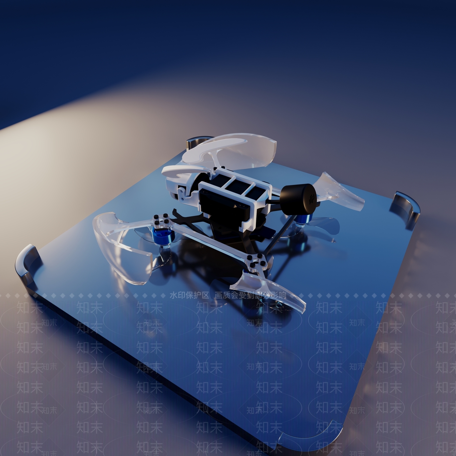 现代无人机3D模型下载【ID:1154249013】