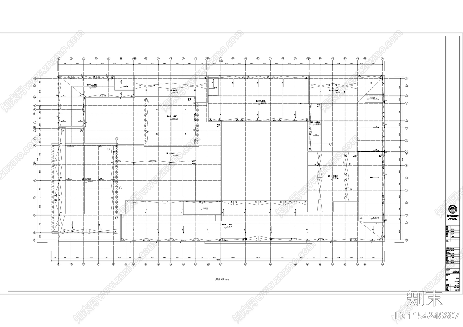 民族中学规划及单体建筑cad施工图下载【ID:1154248607】