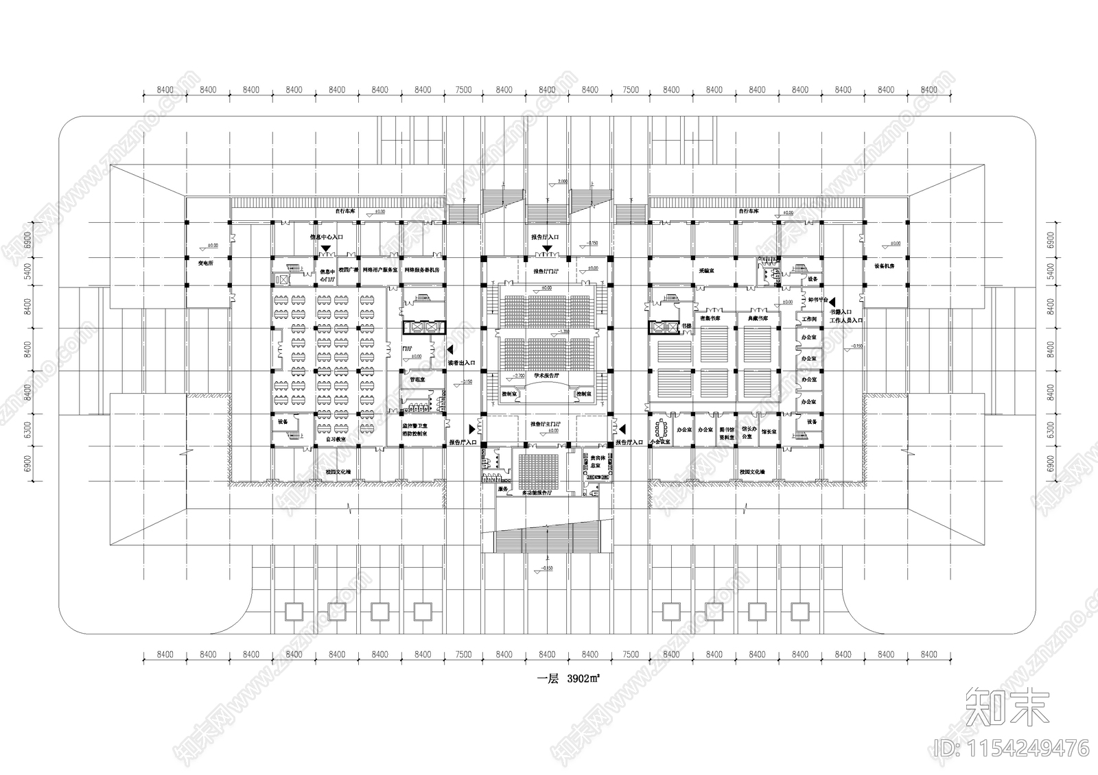 南京交通职业技术学院学建筑cad施工图下载【ID:1154249476】