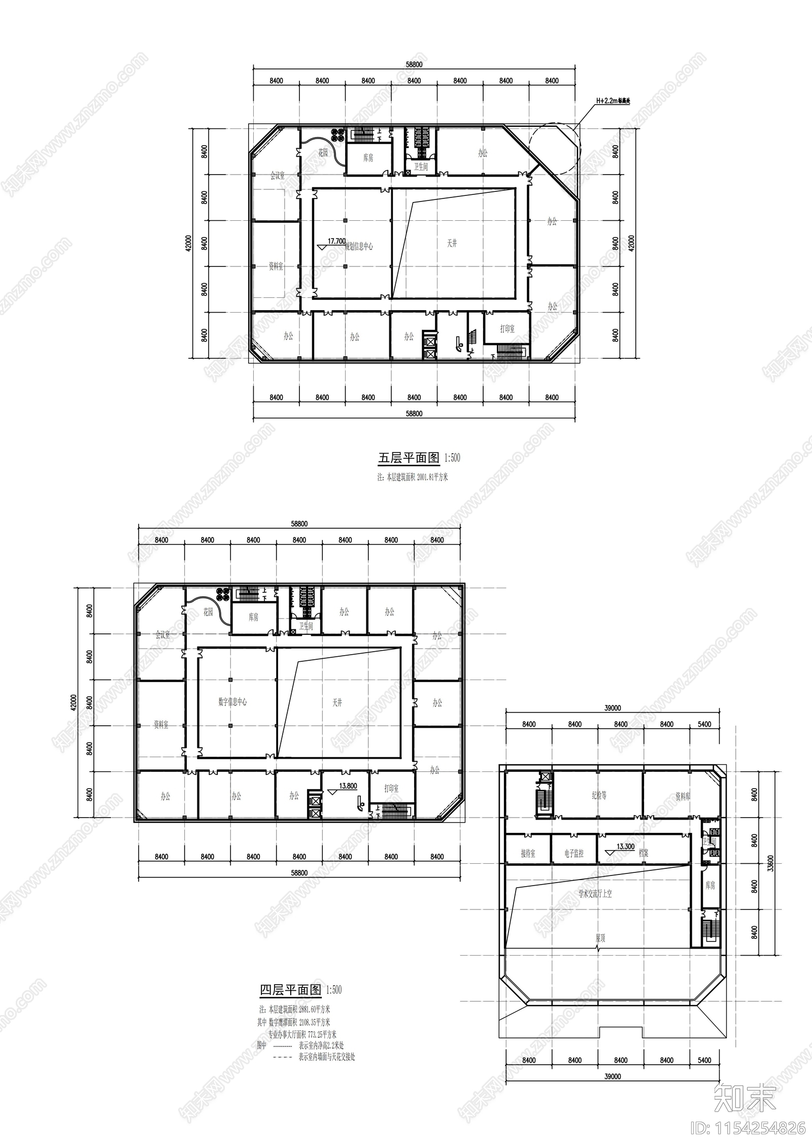 规划馆规划及单体建筑cad施工图下载【ID:1154254826】