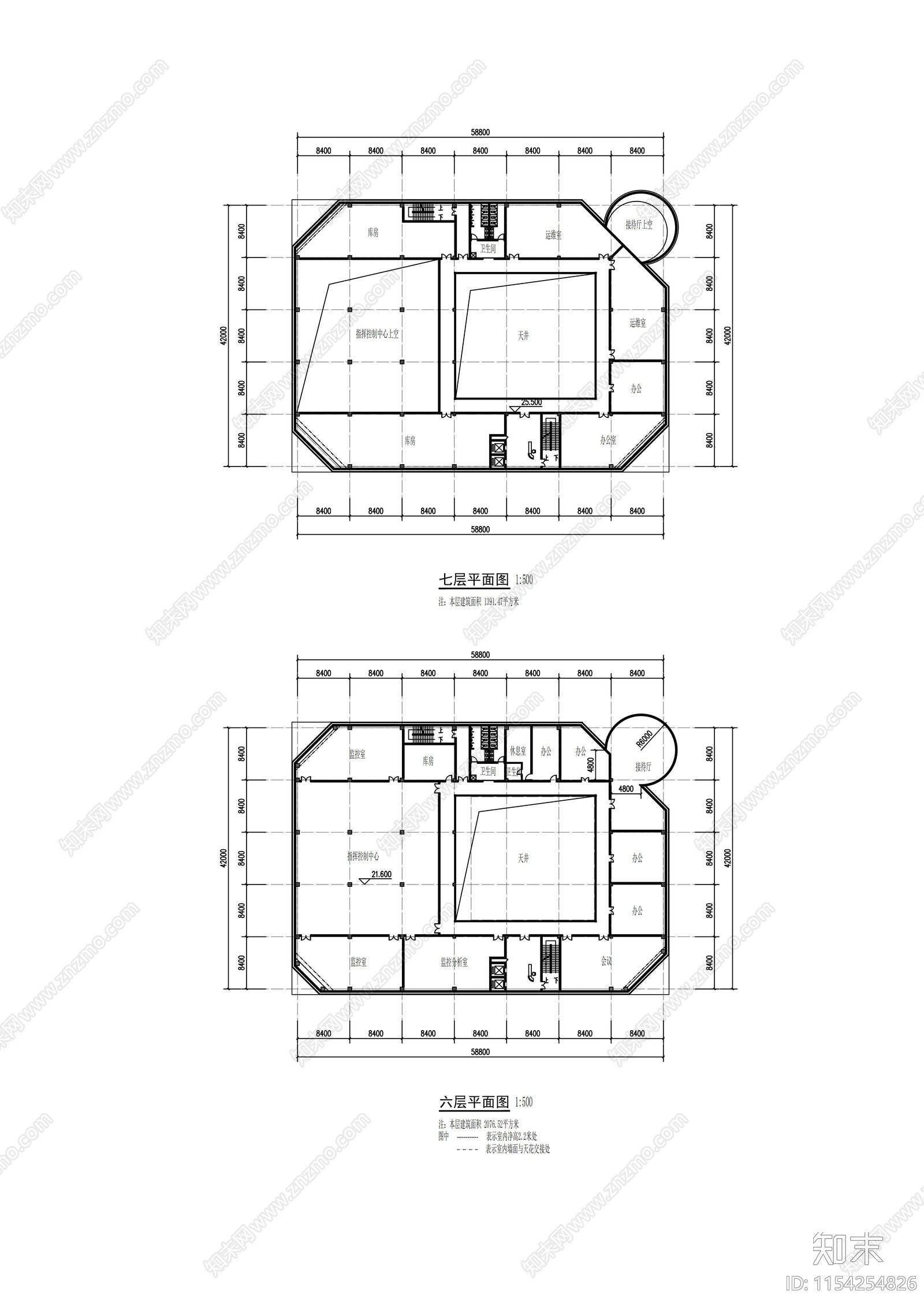 规划馆规划及单体建筑cad施工图下载【ID:1154254826】