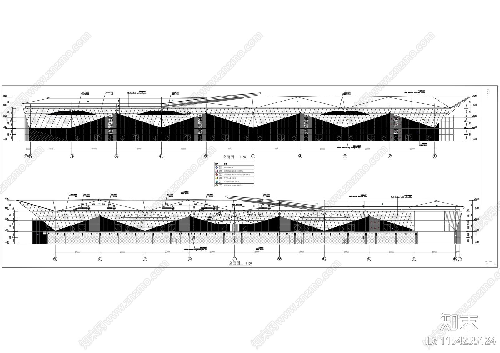 汽车试驾体验场建筑cad施工图下载【ID:1154255124】