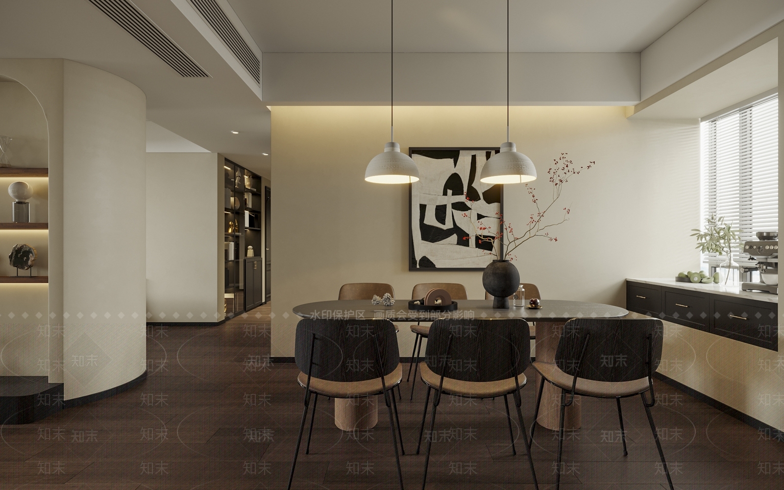 法式茶馆3D模型下载【ID:1214319321】
