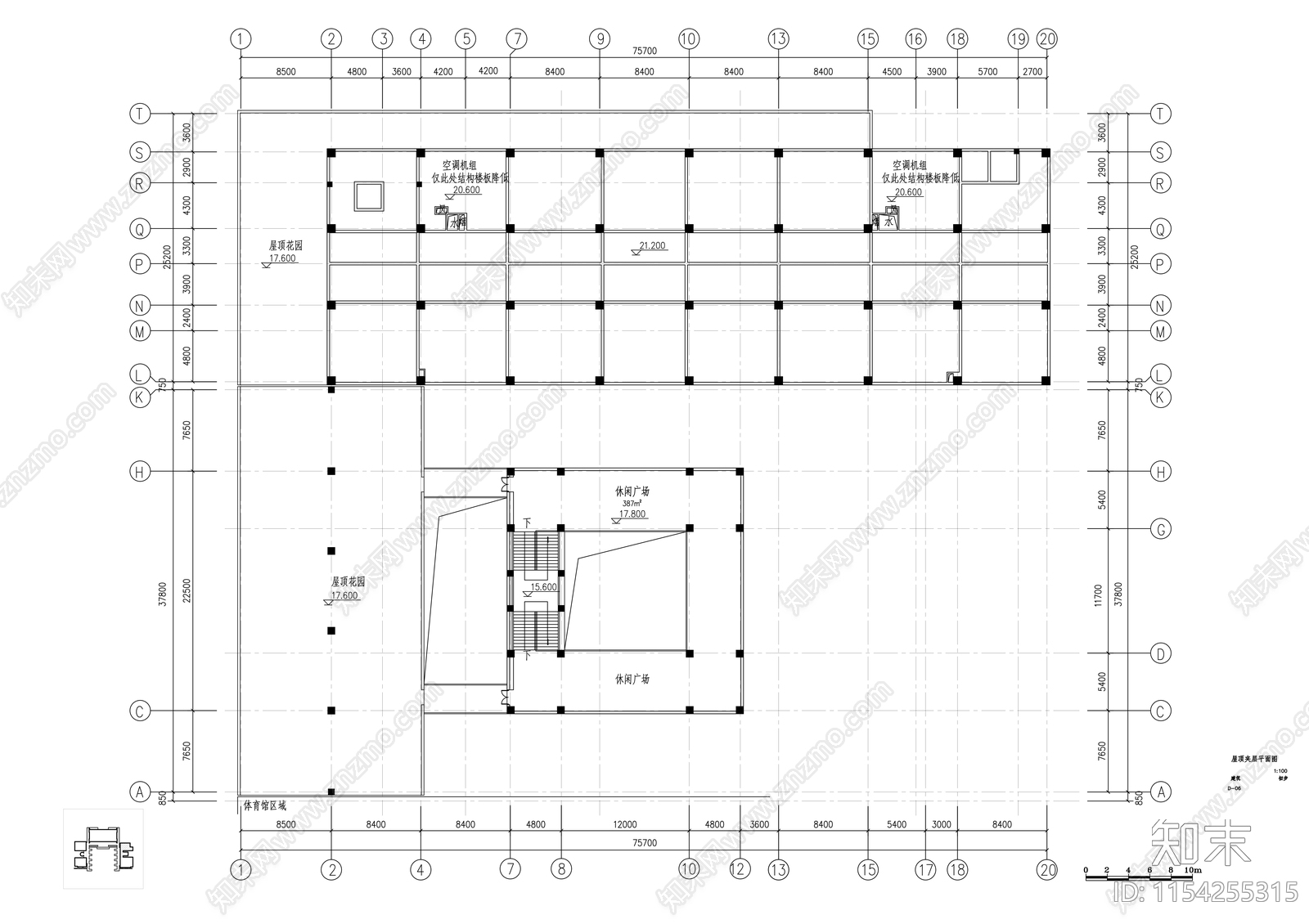 五层档案馆建筑施工图下载【ID:1154255315】