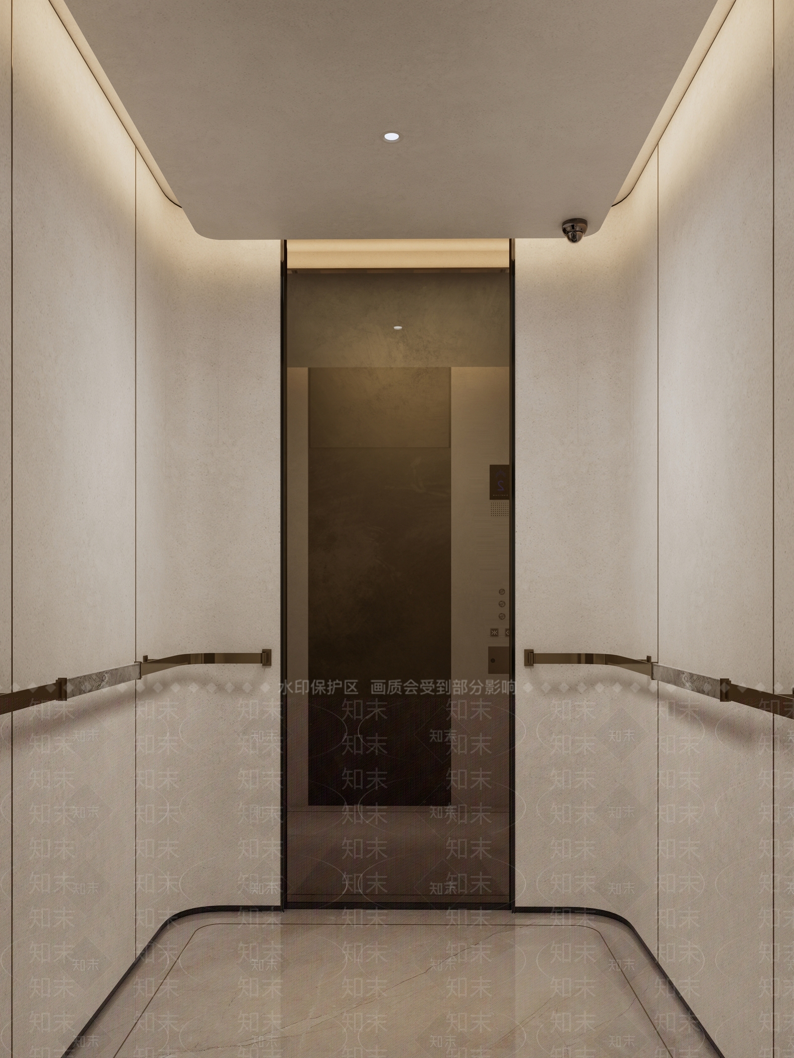 现代民宿大堂SU模型下载【ID:1222193354】