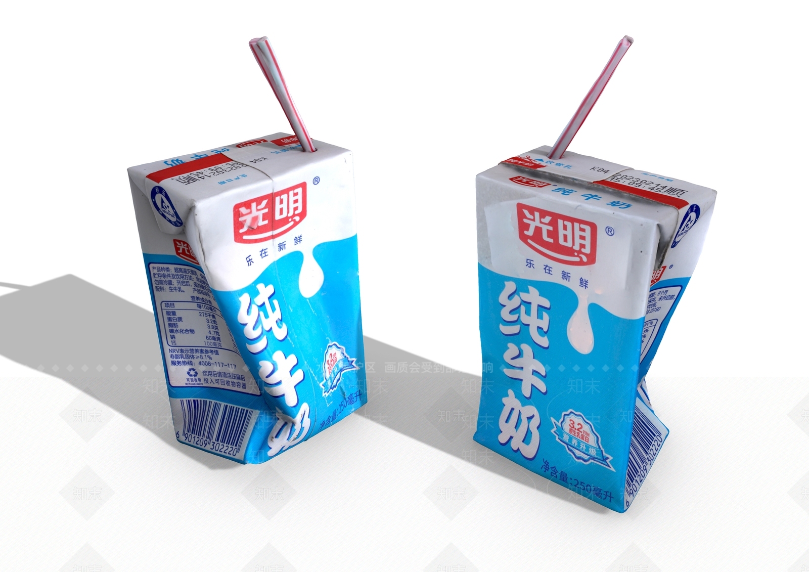 牛奶饮料SU模型下载【ID:1154288278】