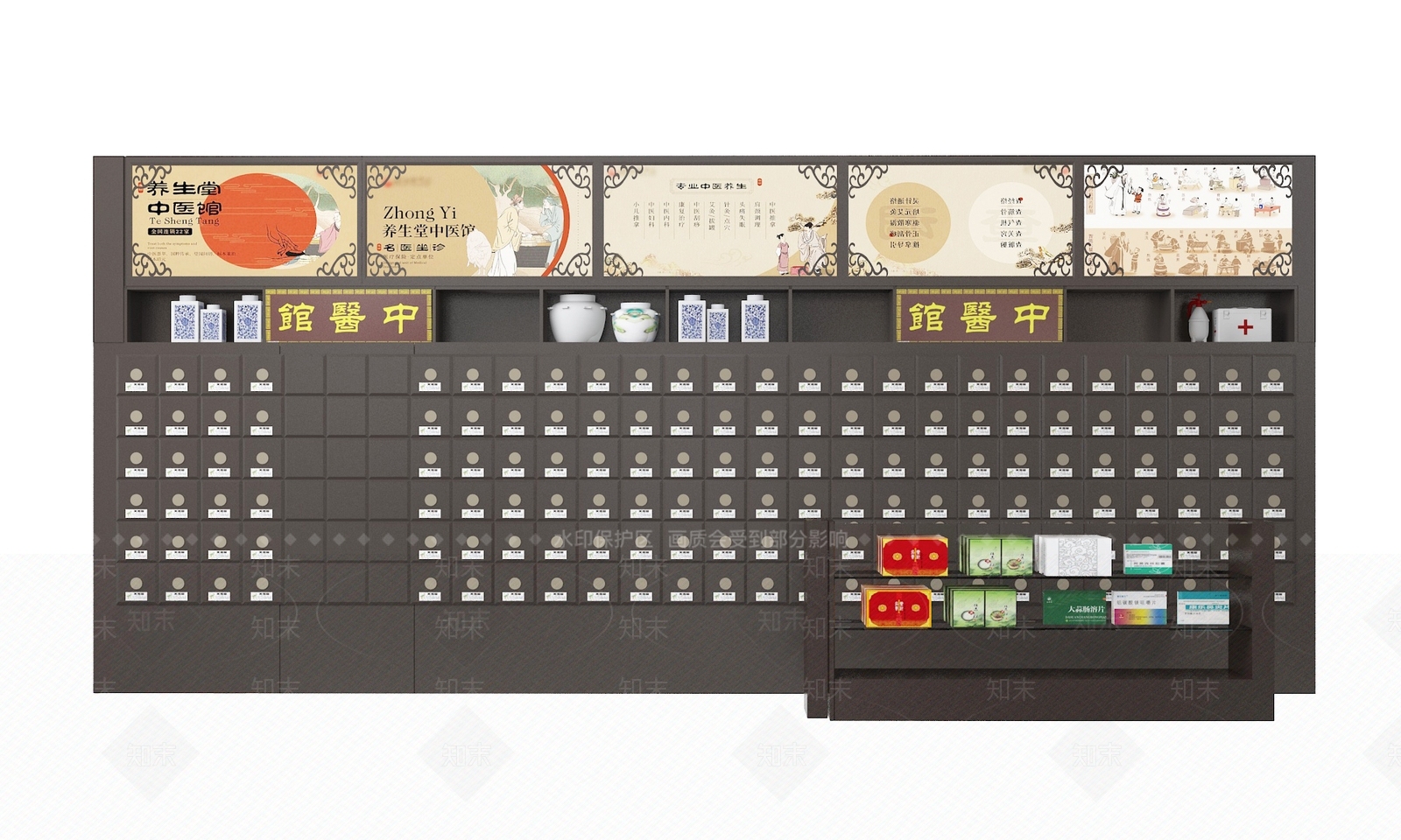 其他柜子SU模型下载【ID:1192307488】