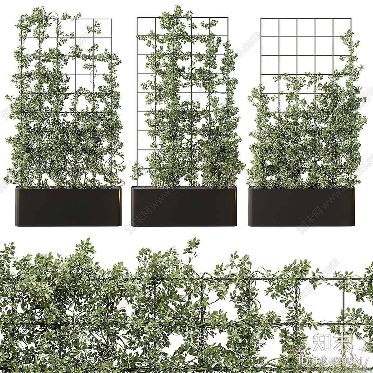 垂直花园部件3D模型下载【ID:1154298317】