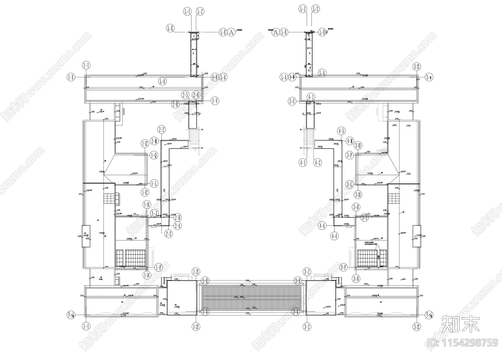 某地学校教学楼cad施工图下载【ID:1154298759】